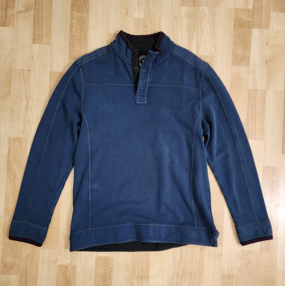 Vintage Carbon2cobalt buttoned sweater